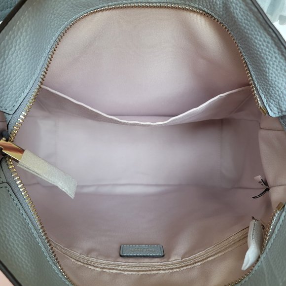 KATE SPADE Hudson Pebbled Leather Large Hobo Bag- Ocean Beach color 🎈$198.⭐ - Picture 14 of 16